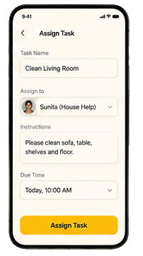 Assign Task View